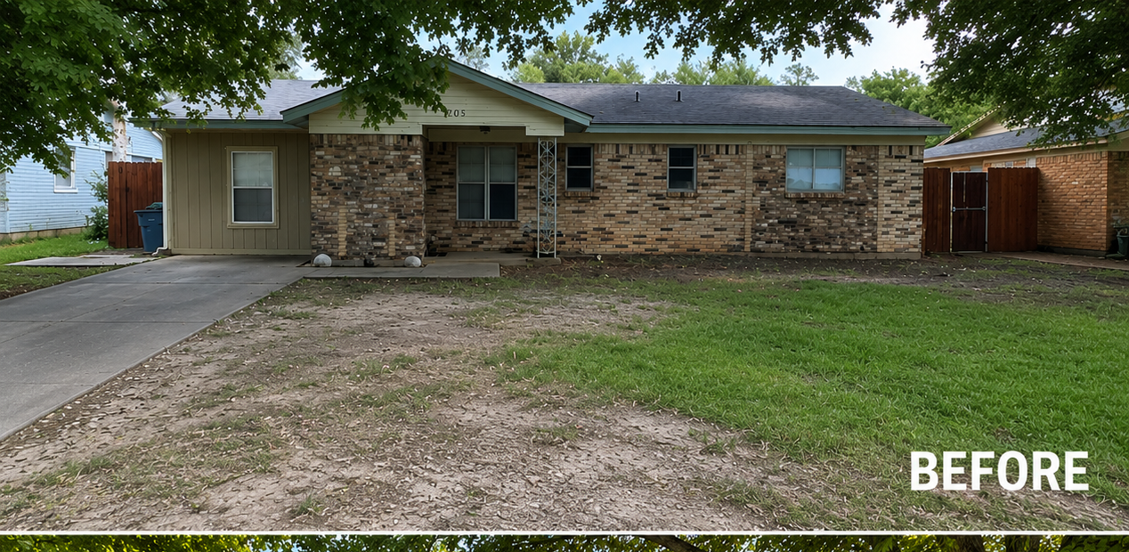 Property before restoration